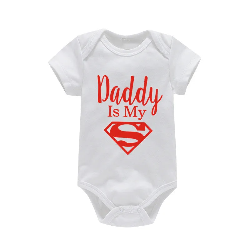 Baby Bodysuit – Dad Is My Hero 9-24 Months