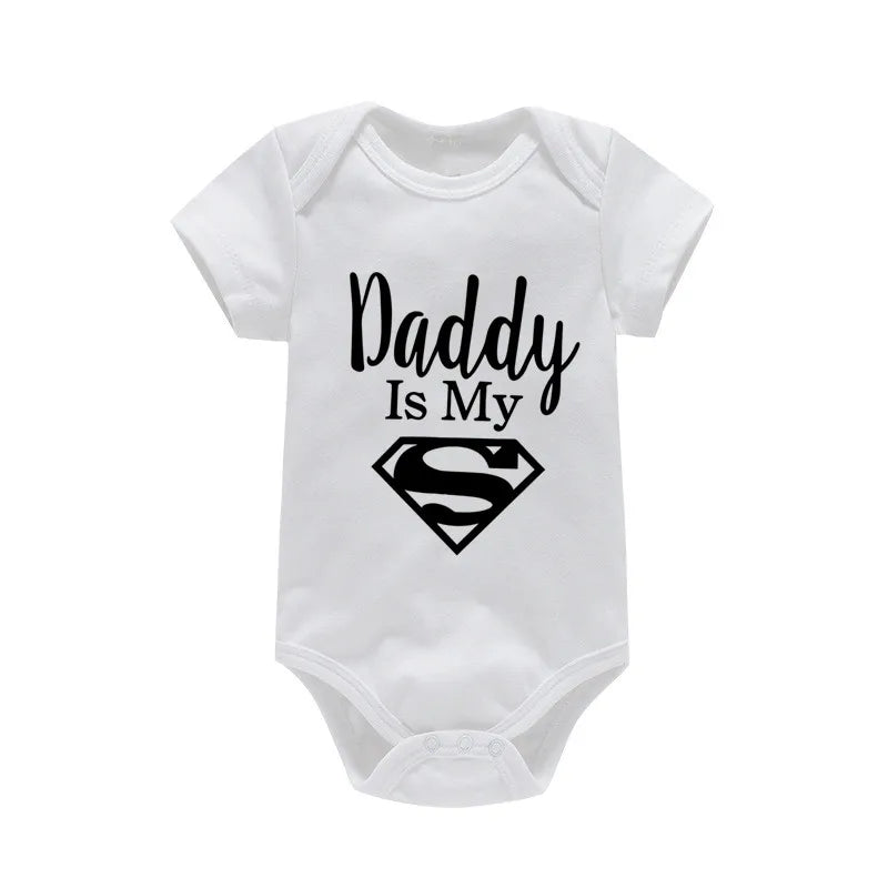 Baby Bodysuit – Dad Is My Hero 9-24 Months