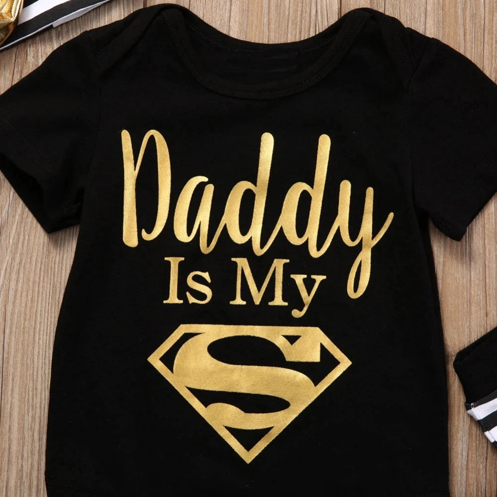 Baby Bodysuit – Dad Is My Hero 9-24 Months