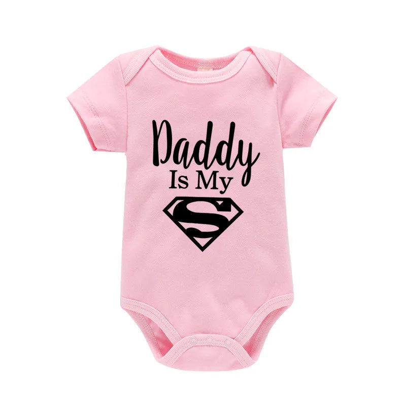 Baby Bodysuit – Dad Is My Hero 9-24 Months