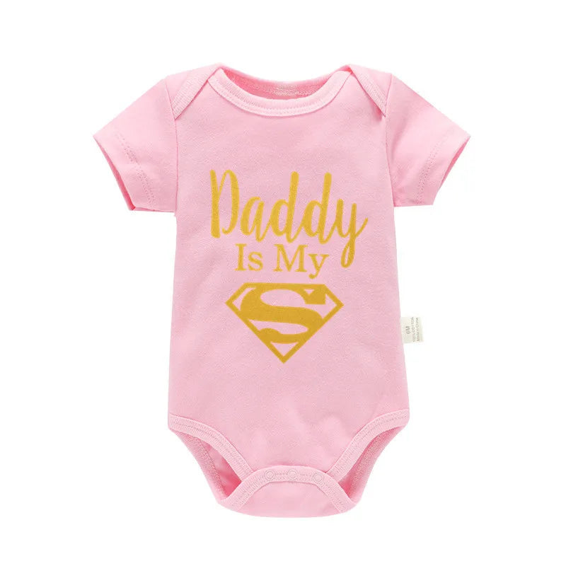 Baby Bodysuit – Dad Is My Hero 9-24 Months