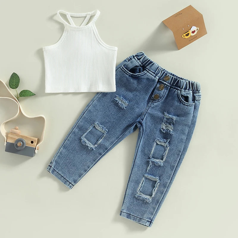Summer Set of Jeans and T-shirt