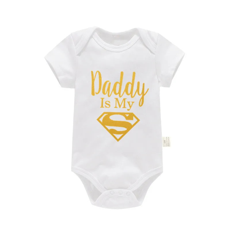 Baby Bodysuit – Dad Is My Hero 9-24 Months