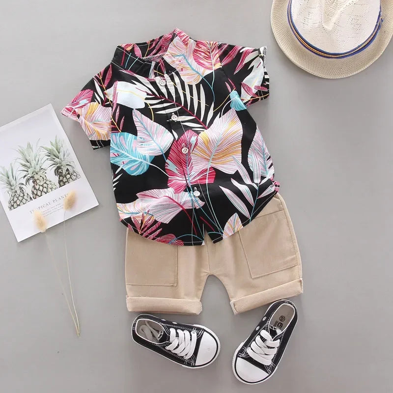 Summer Set for Boys – T-Shirt & Shorts (2 Pieces)