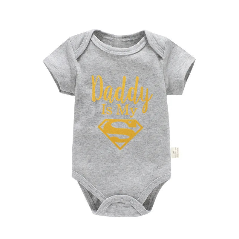Baby Bodysuit – Dad Is My Hero 0-9 μηνών