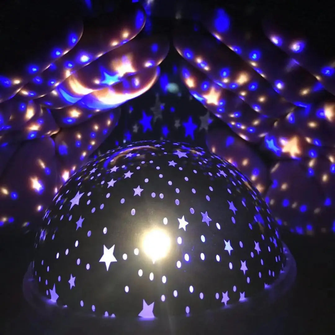 Galaxy Night Light Projector με αστέρια και σχέδια φεγγαριού για παιδιά
