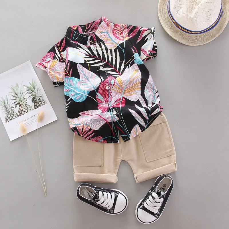 Summer Set for Boys – T-Shirt & Shorts (2 Pieces)