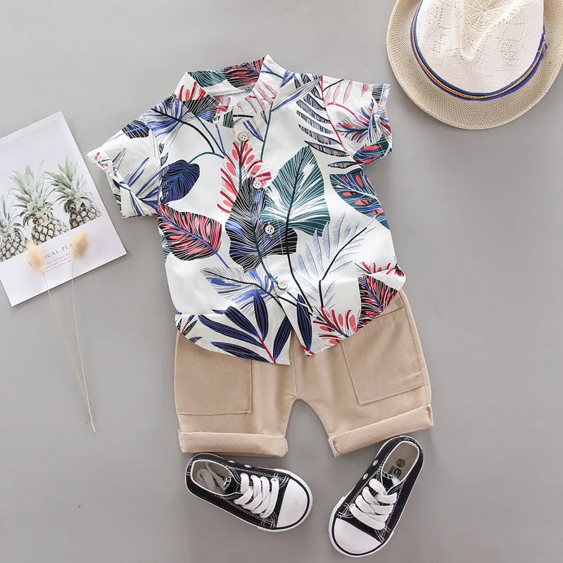 Summer Set for Boys – T-Shirt & Shorts (2 Pieces)