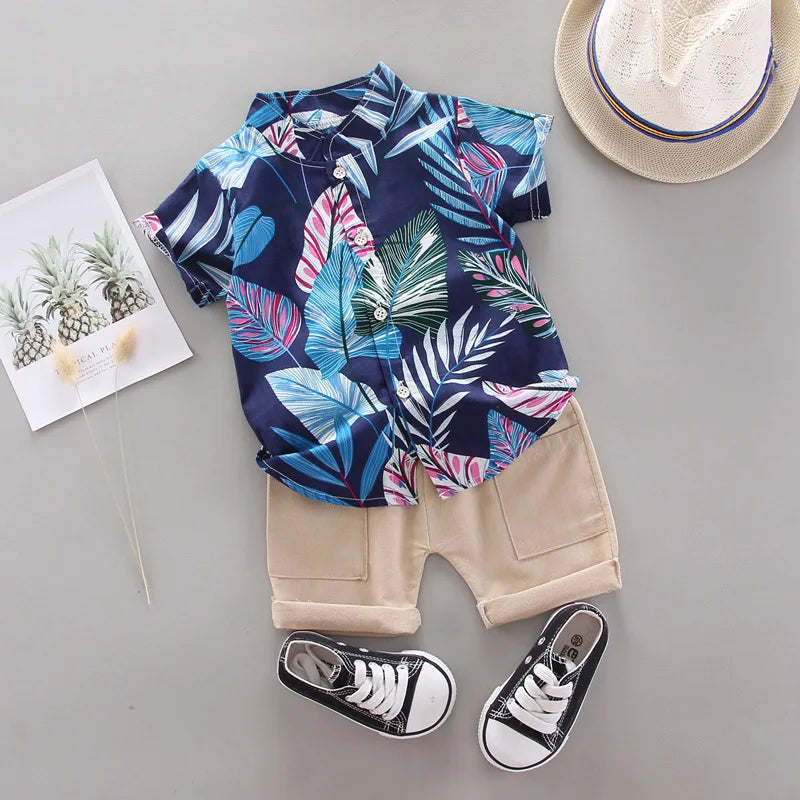 Summer Set for Boys – T-Shirt & Shorts (2 Pieces)