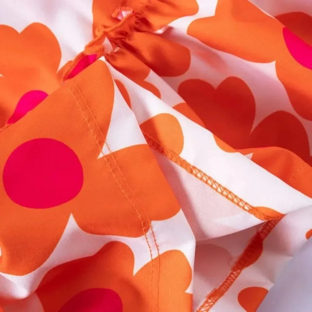 Floral Dress with Straps for Girls (1–6 years)