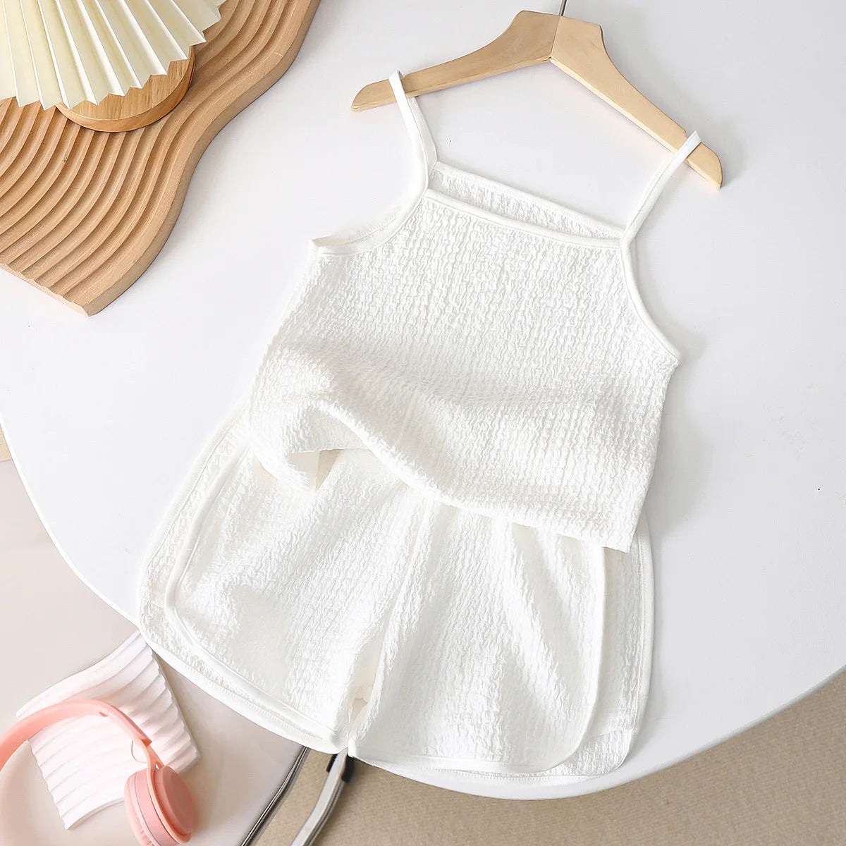 Children's Summer Set with Tank Top & Shorts – From 9 months to 4 years