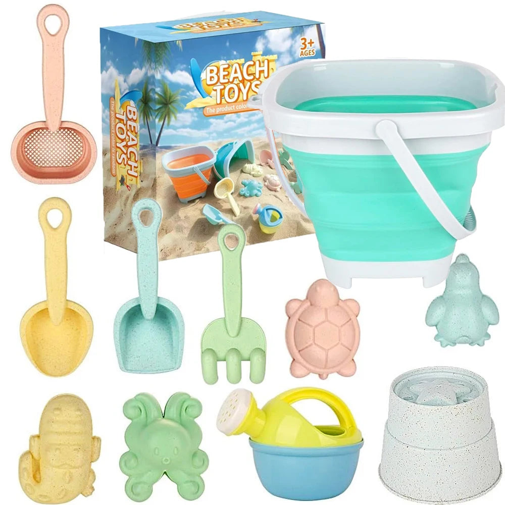Sand Play Set for Kids – 11 Pieces