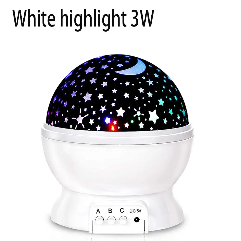 Galaxy Night Light Projector με αστέρια και σχέδια φεγγαριού για παιδιά