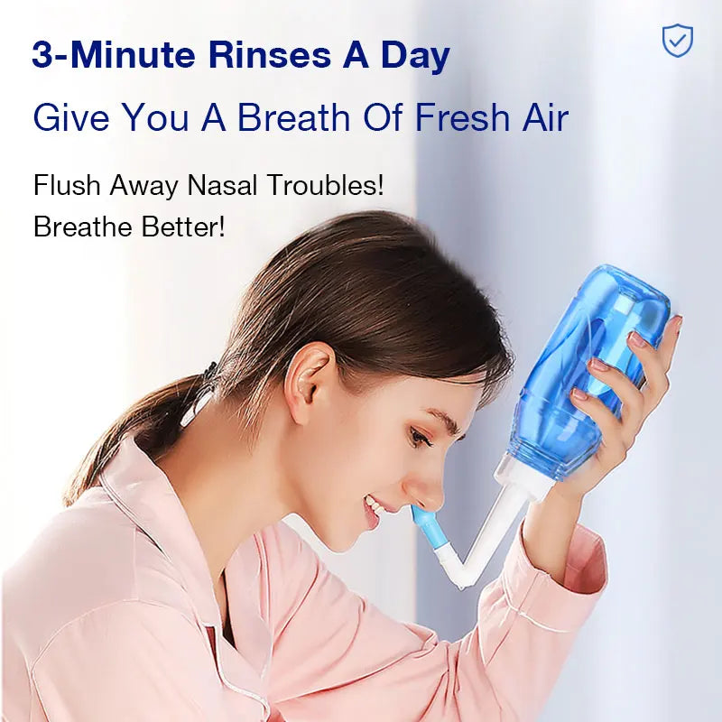 Dr.isla 300ML Nasal Wash for children – Nasal Rinse Bottle for Allergies & Rhinitis