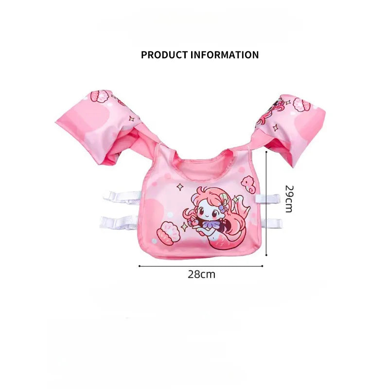 Children's Life Jackets with Cartoon Design (1-6 years)