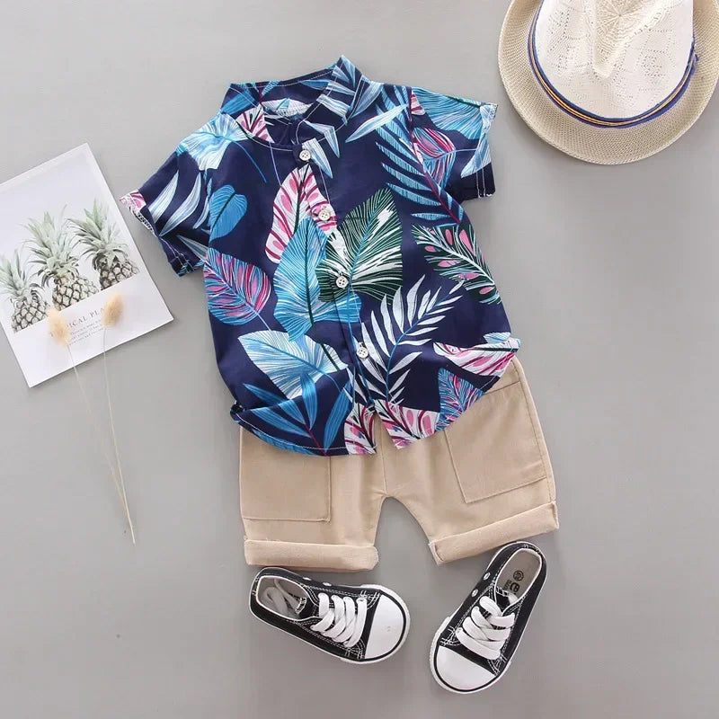 Summer Set for Boys – T-Shirt & Shorts (2 Pieces)