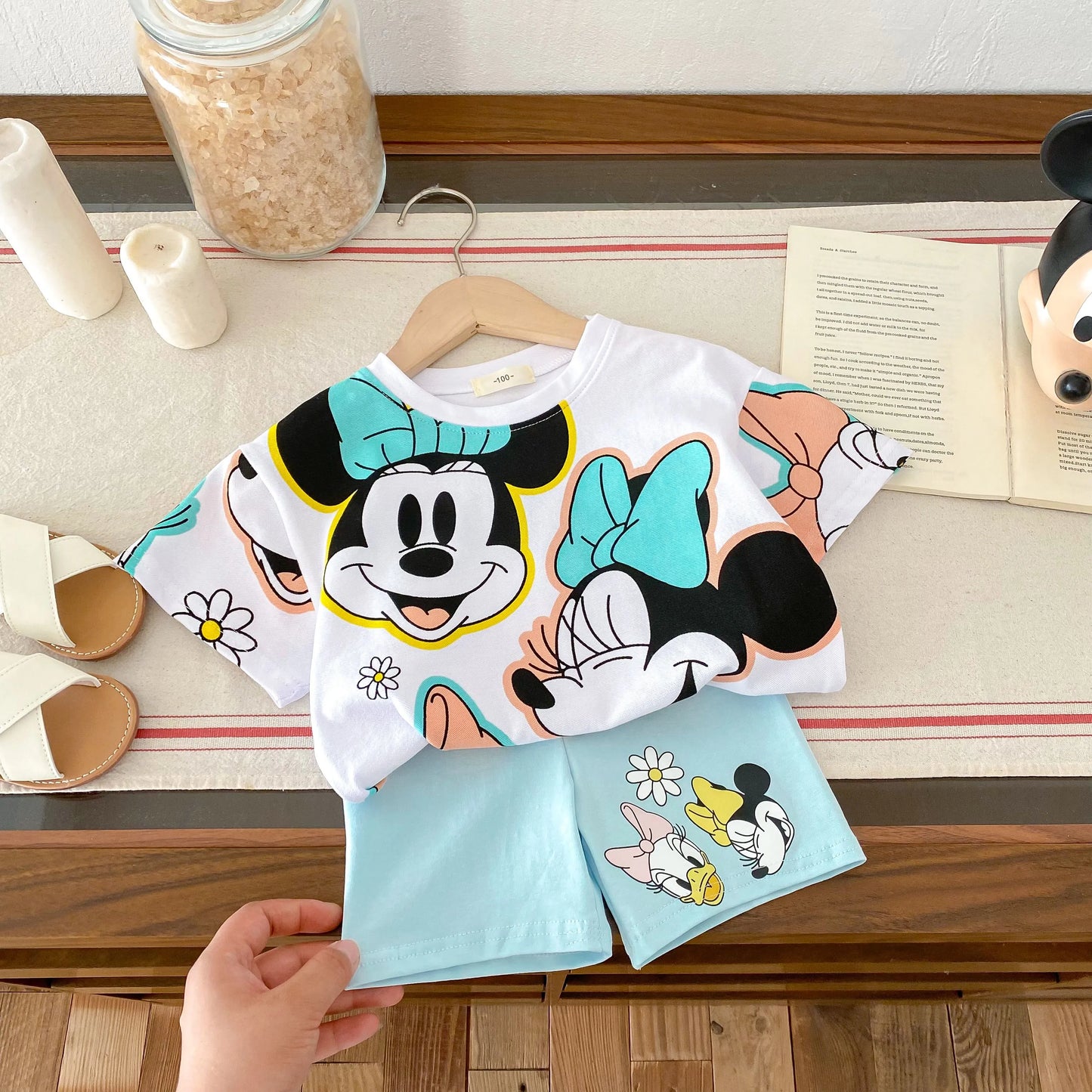 Summer Set for little girls with Disney Heroes for Kids and Babies