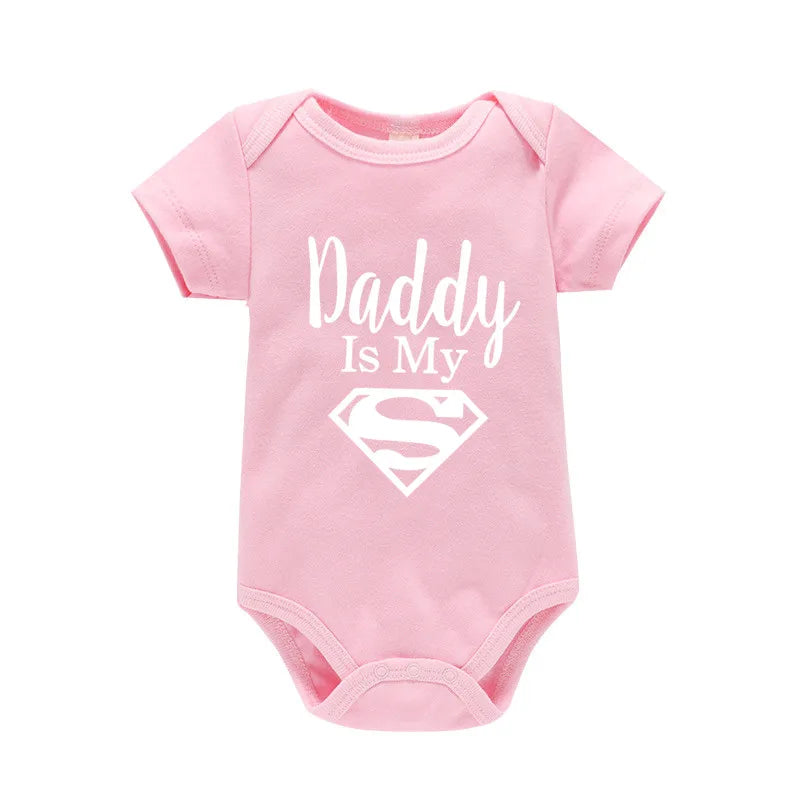 Baby Bodysuit – Dad Is My Hero 0-9 μηνών