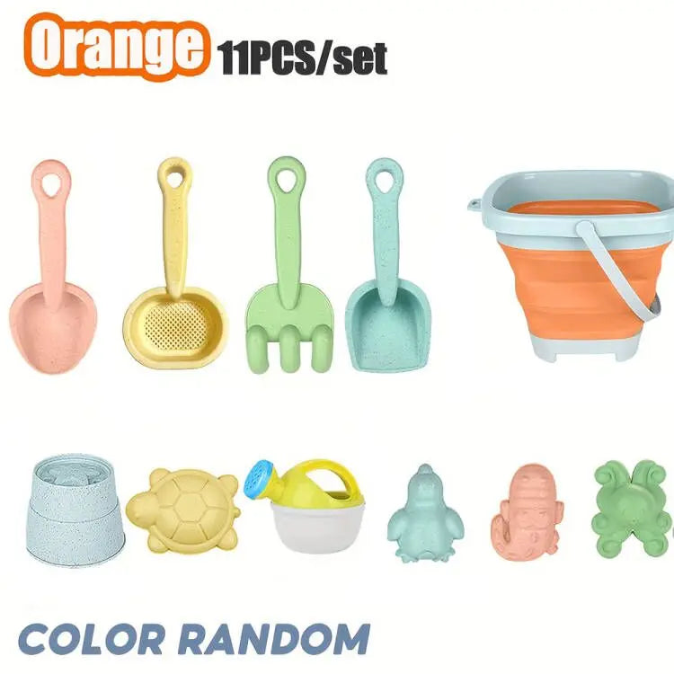 Sand Play Set for Kids – 11 Pieces