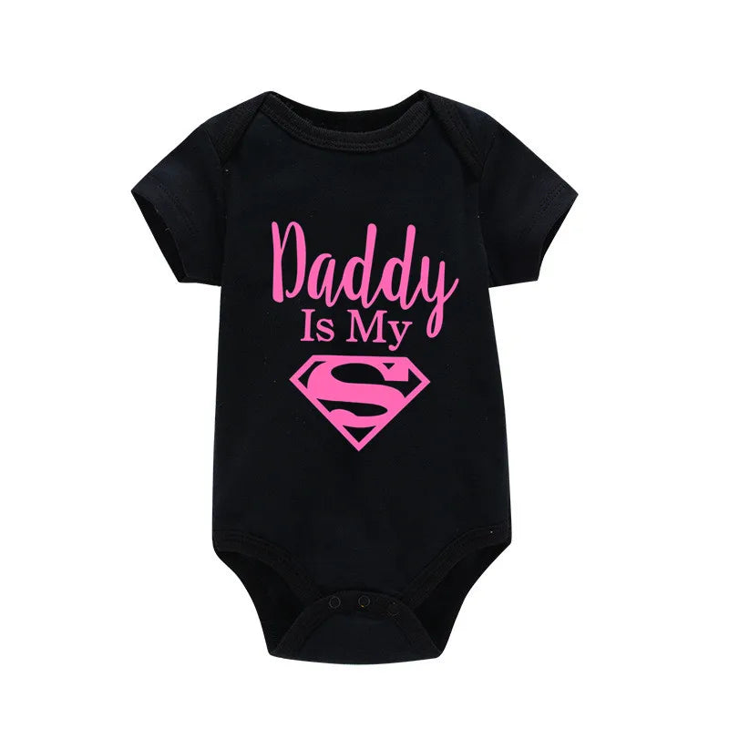 Baby Bodysuit – Dad Is My Hero 9-24 Months