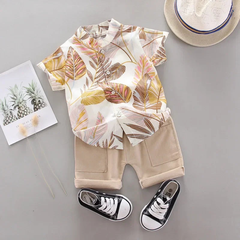 Summer Set for Boys – T-Shirt & Shorts (2 Pieces)