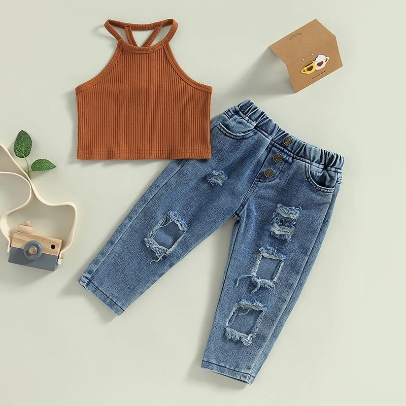 Summer Set of Jeans and T-shirt
