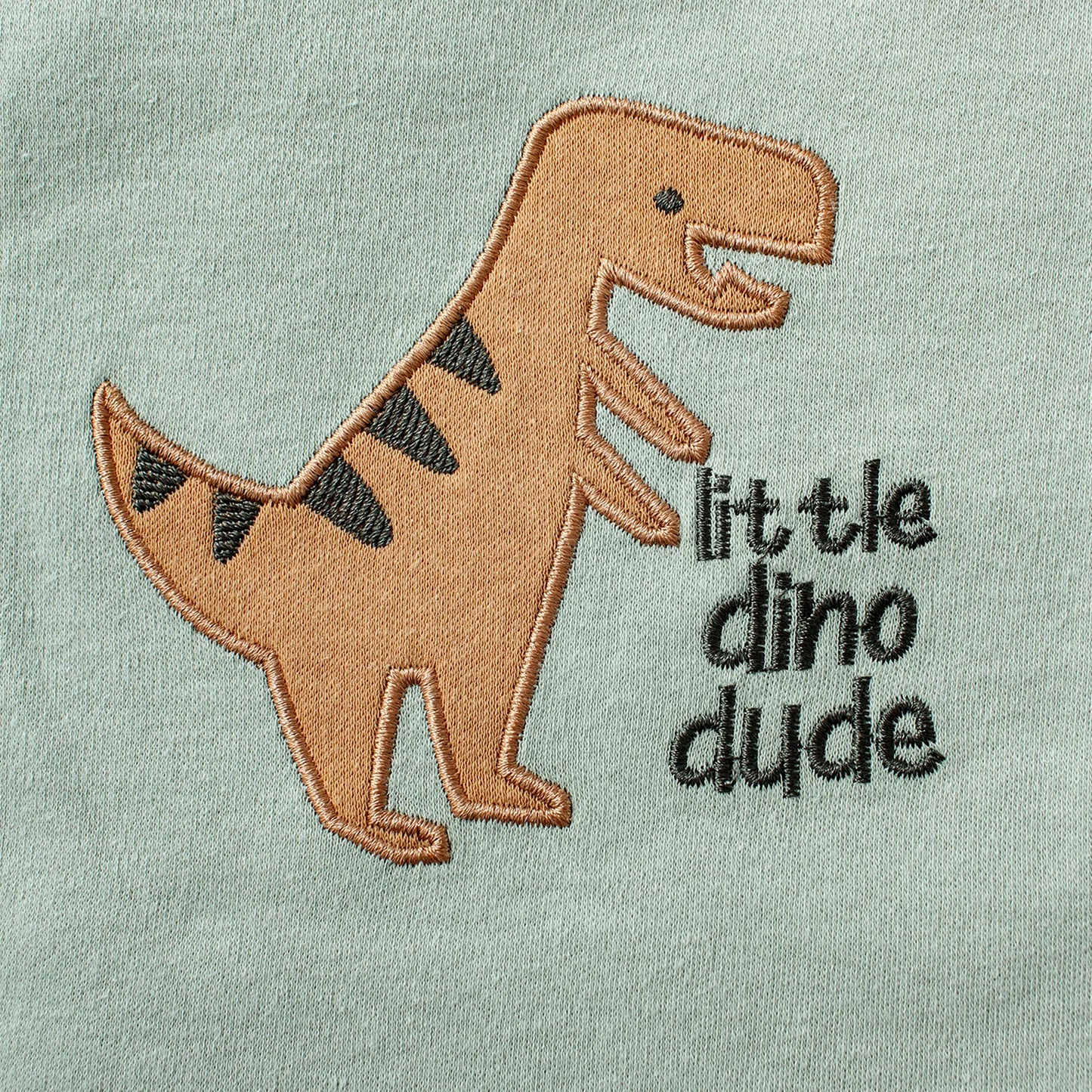 Boys' Onesie Set – Dinosaur and Stripes (3 pieces, 0–9 months)