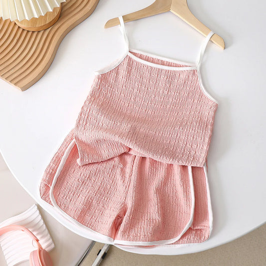 Children's Summer Set with Tank Top &amp; Shorts – From 9 months to 4 years