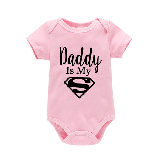 Baby Bodysuit – Dad Is My Hero 9-24 Months