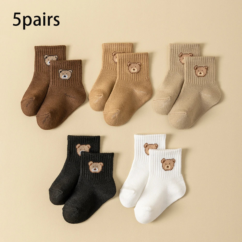 Kids and Babies Socks Set 5 Pairs