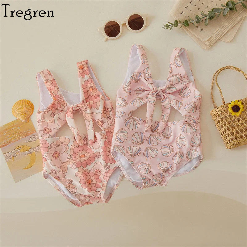 Baby Swimsuit Bow for Girls