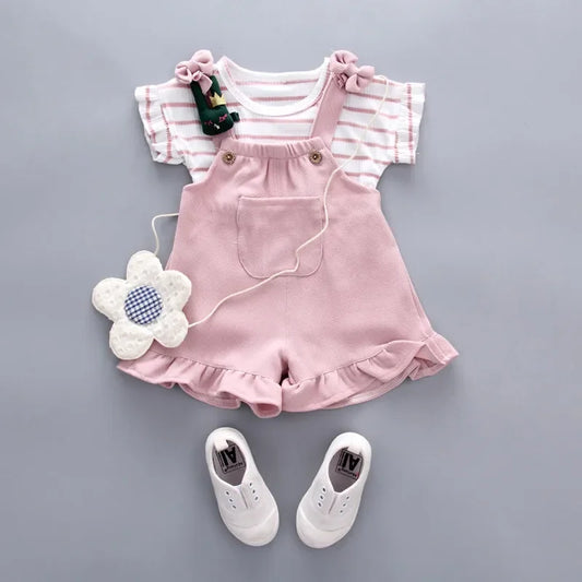 Jumpsuit and Top Set for Baby Girls