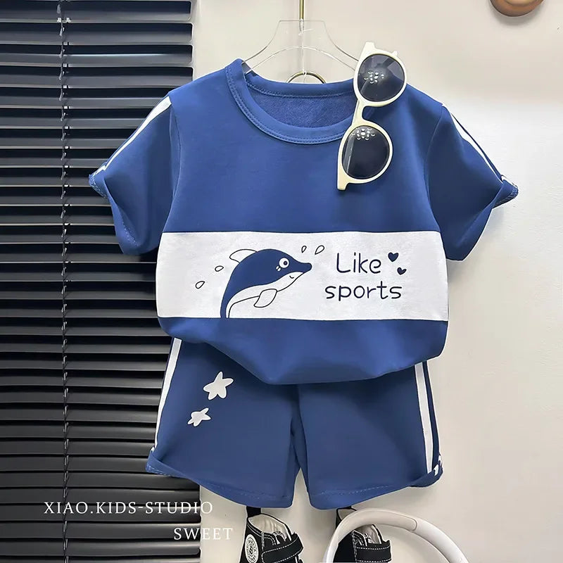 Boys Summer Set T-shirt & Shorts