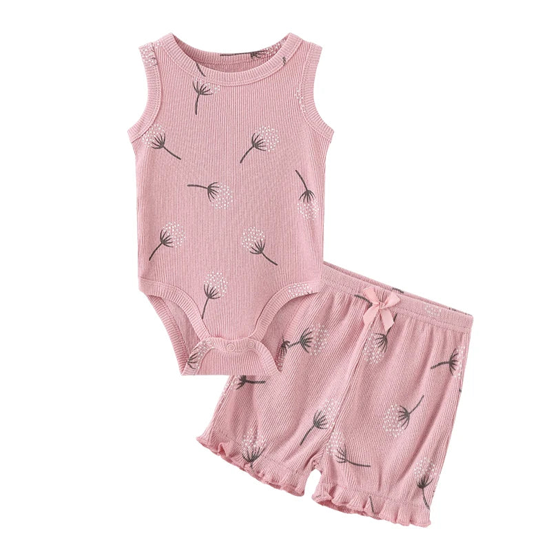 Baby Bodysuit and Pants for Boys and Girls