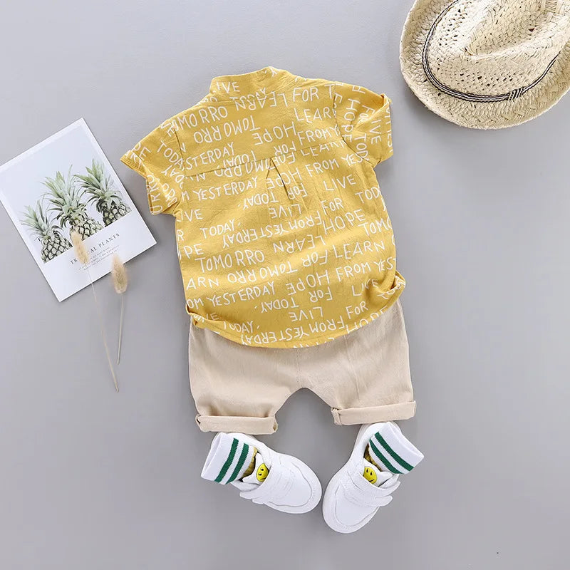 Summer Clothing Set for Boys (12 to 4 years old)
