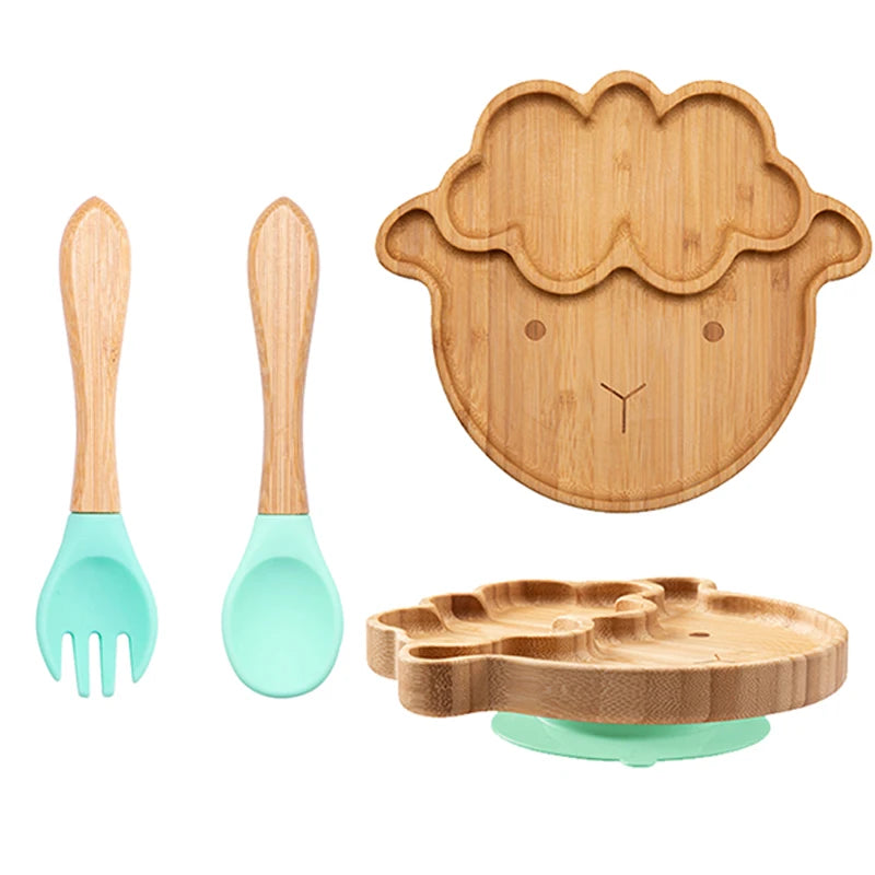 Baby Wood Plate