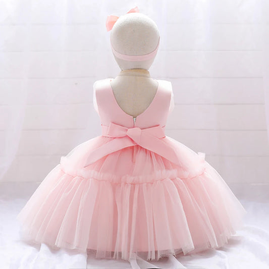 Tulle Dress and Hairband Set 3 Months to 5 Years