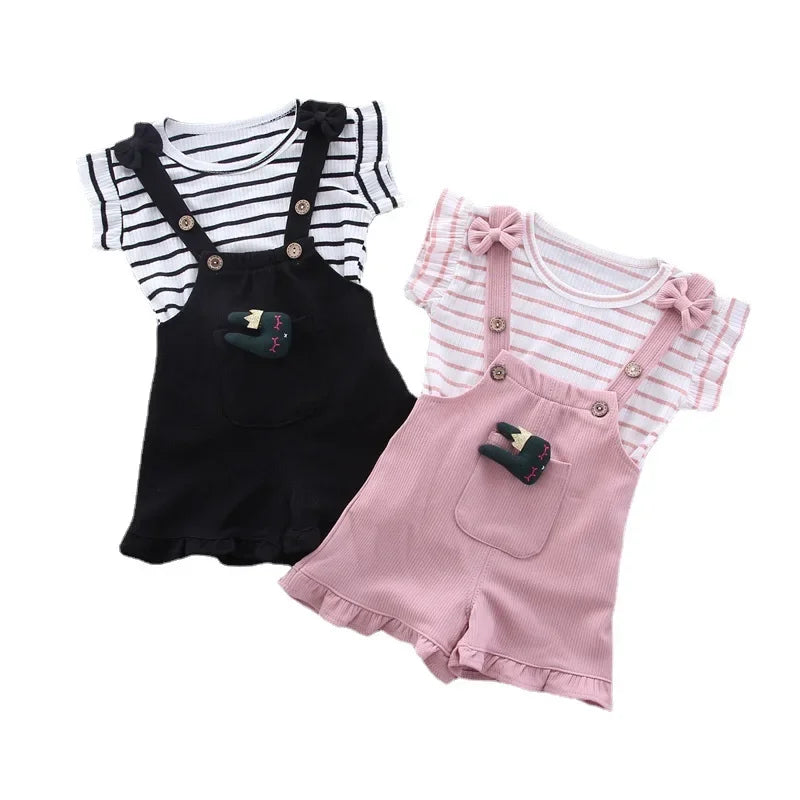 Jumpsuit and Top Set for Baby Girls