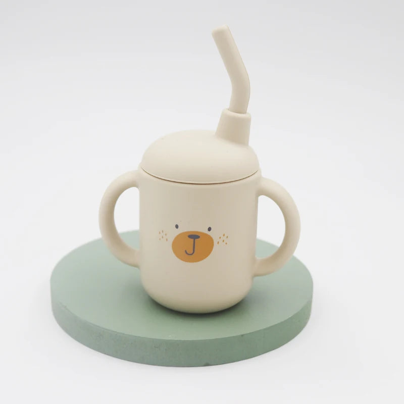Baby Silicone Sippy Cup Cartoon 120ML
