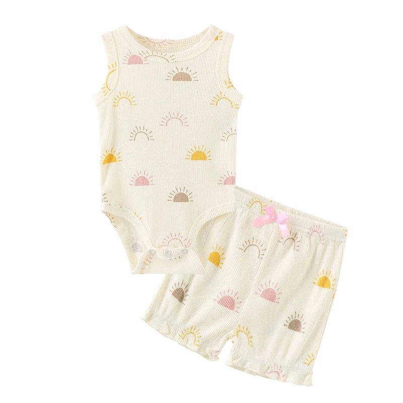 Baby Bodysuit and Pants for Boys and Girls