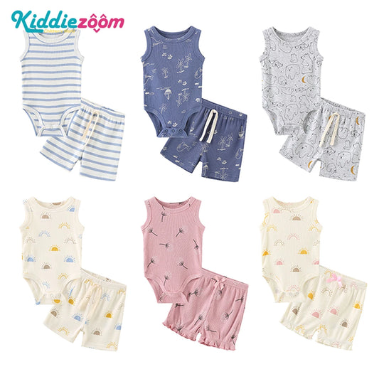 Baby Bodysuit and Pants for Boys and Girls