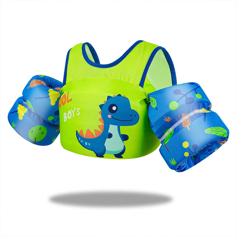 Children's Swimming Vest with Built-in Lifebuoys