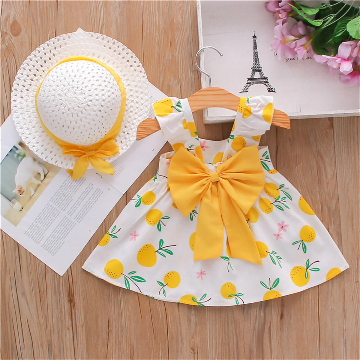 Dress for Girls With Hat