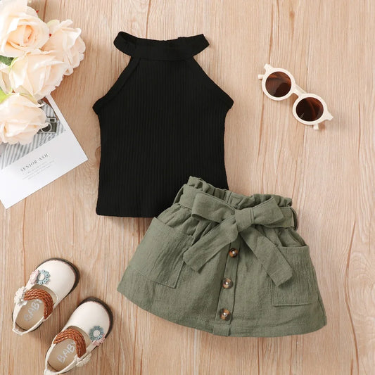 Trendy Baby Girl Summer Set