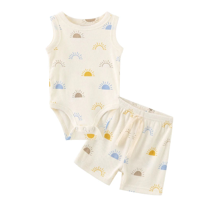 Baby Bodysuit and Pants for Boys and Girls