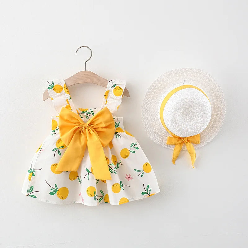 Dress for Girls With Hat
