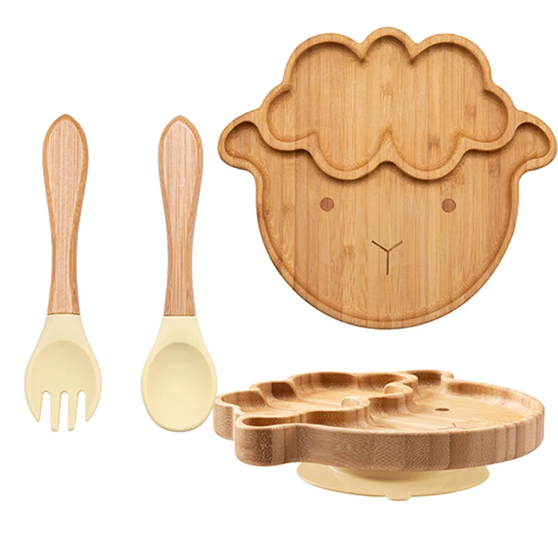 Baby Wood Plate