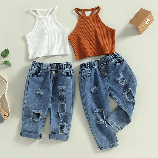 Summer Set of Jeans and T-shirt