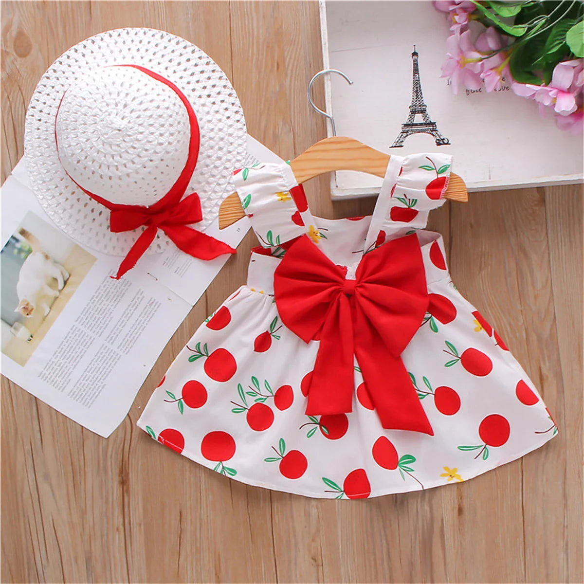 Dress for Girls With Hat