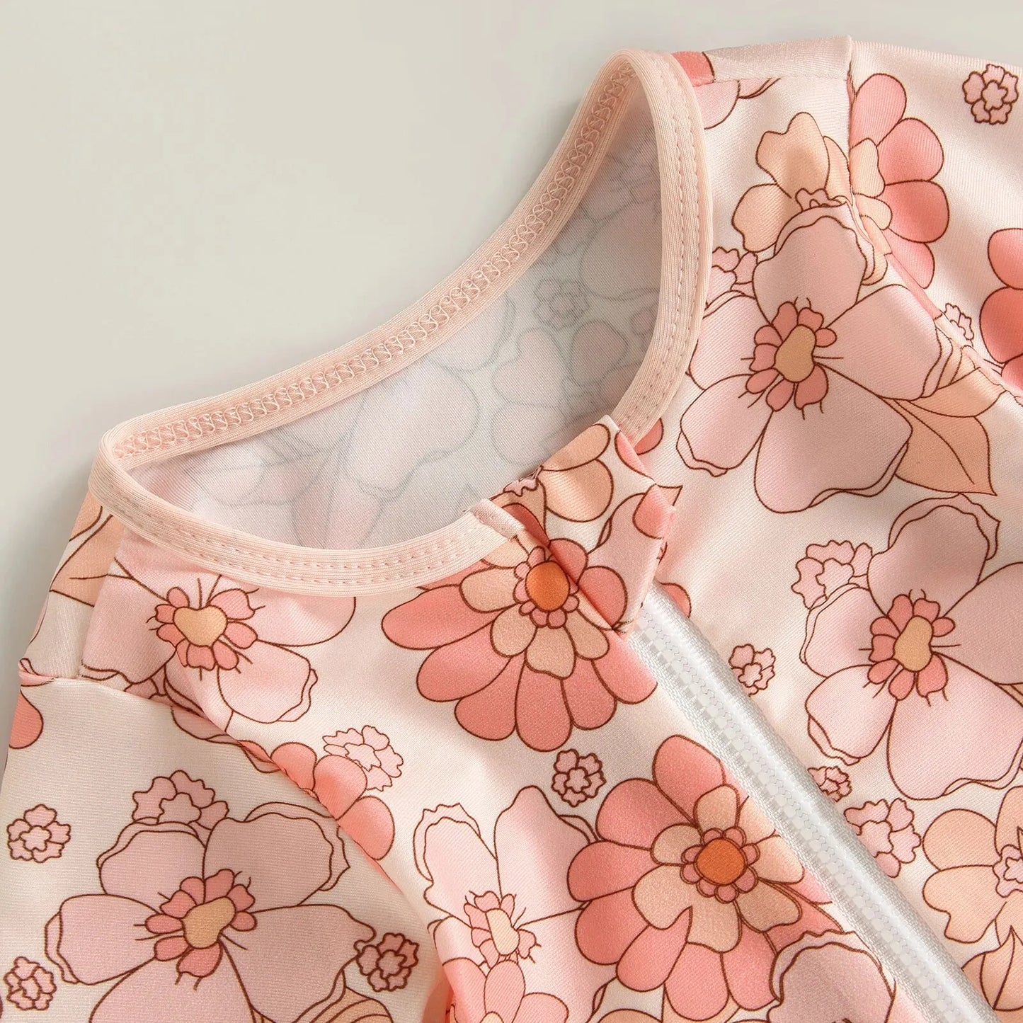 One-piece Swimsuit &amp; Ribbon for Little Girl